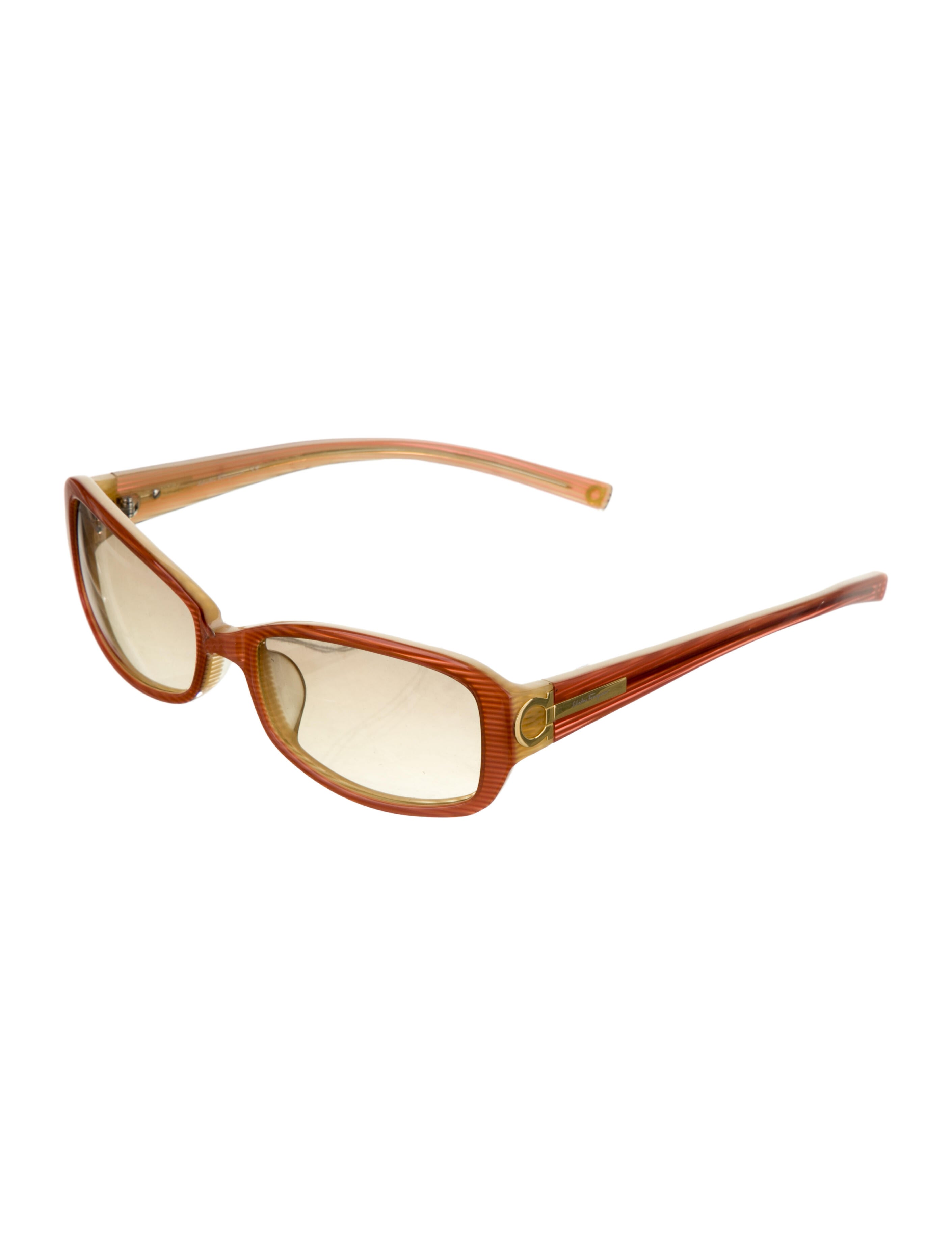 Salvatore Ferragamo Square Tinted Sunglasses