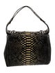 Salvatore Ferragamo Python Top Handle Bag