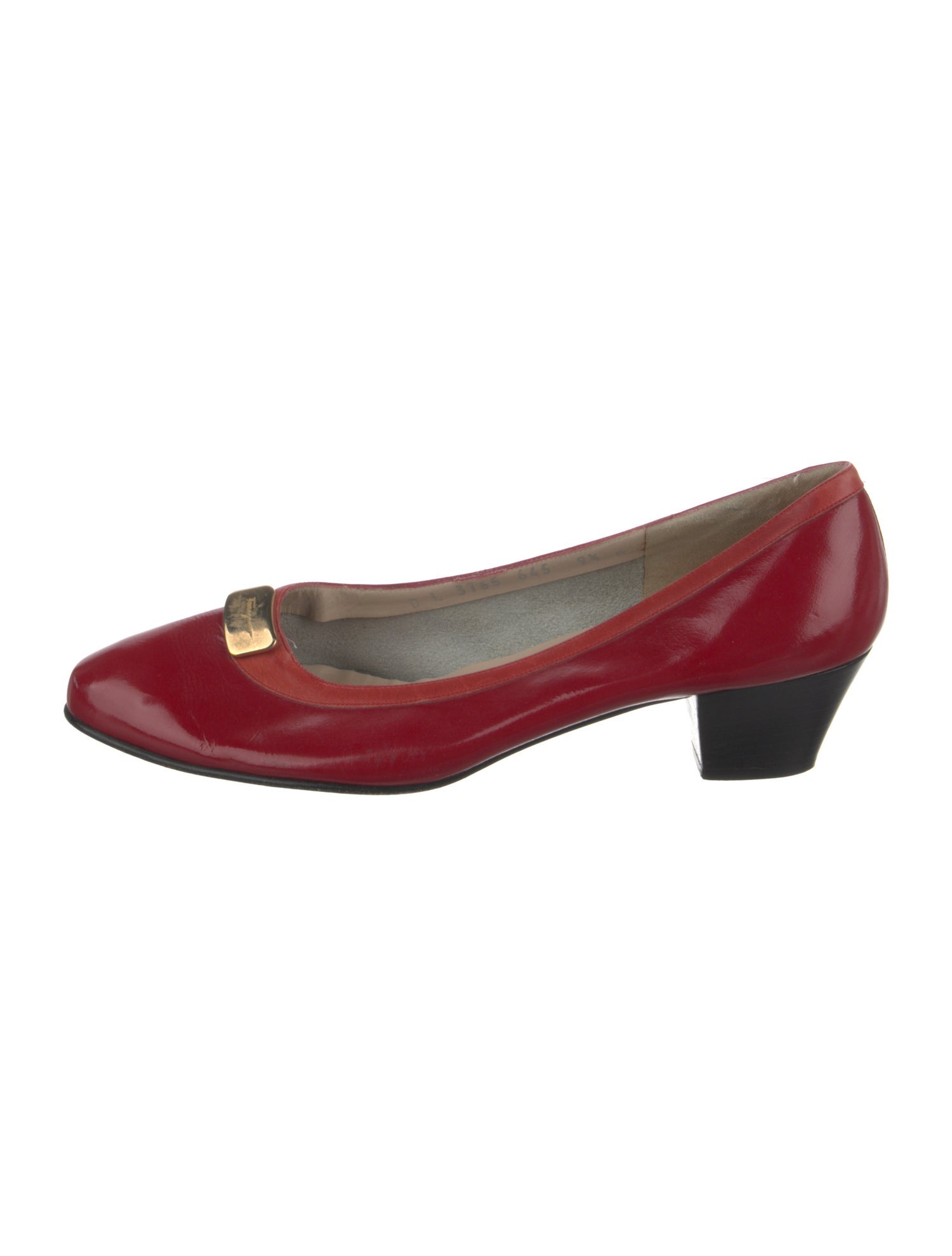Salvatore Ferragamo Patent Leather Pumps