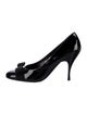 Salvatore Ferragamo Vara Bow Accent Patent Leather Pumps