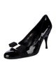 Salvatore Ferragamo Vara Bow Accent Patent Leather Pumps
