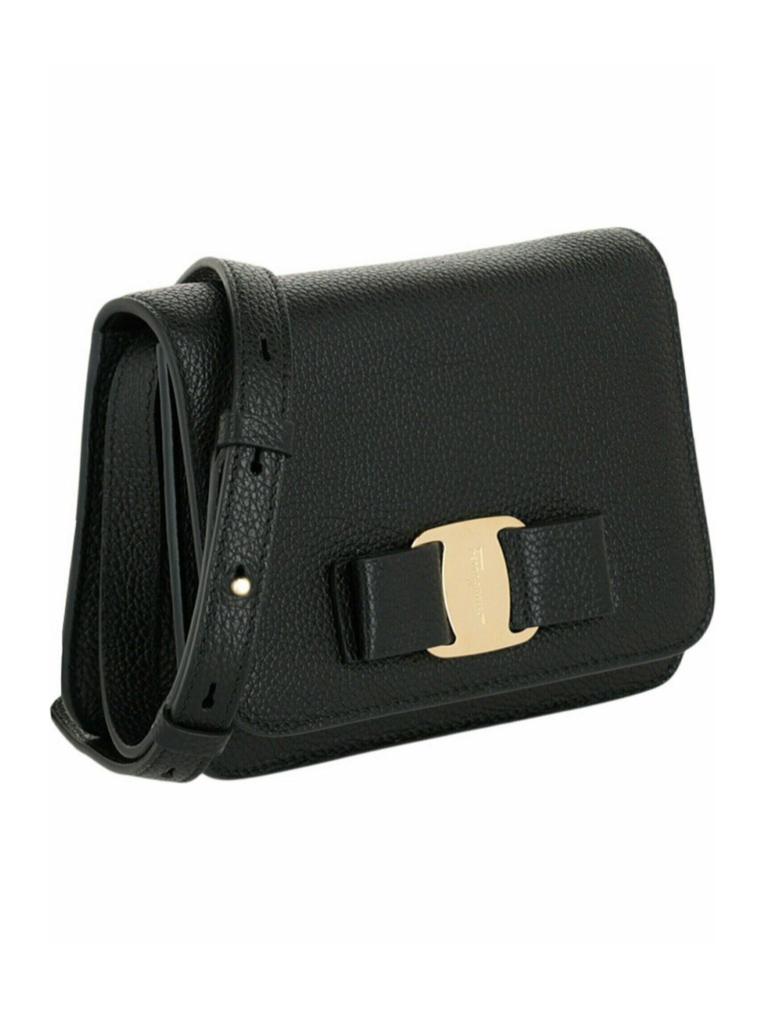 Salvatore Ferragamo Vara Bow Accent Crossbody Bag w/ Tags