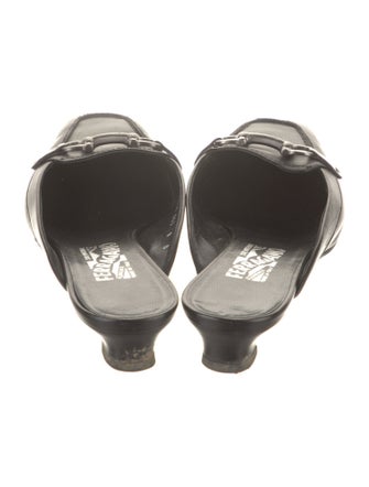 Salvatore Ferragamo Leather Mules