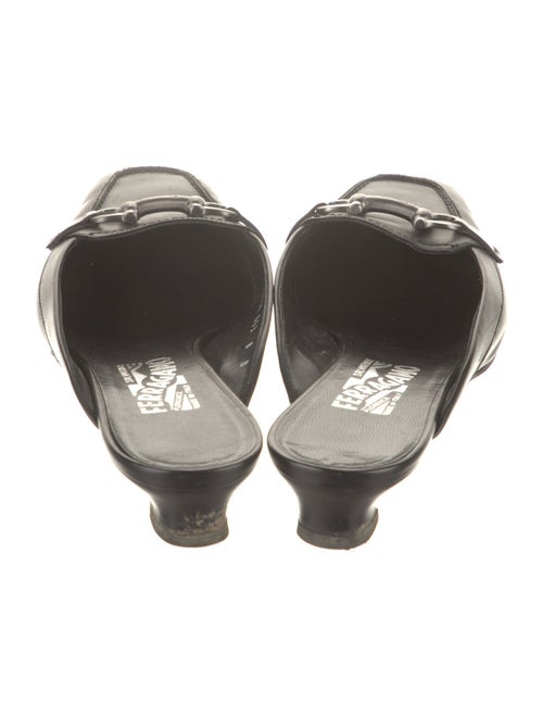 Salvatore Ferragamo Leather Mules