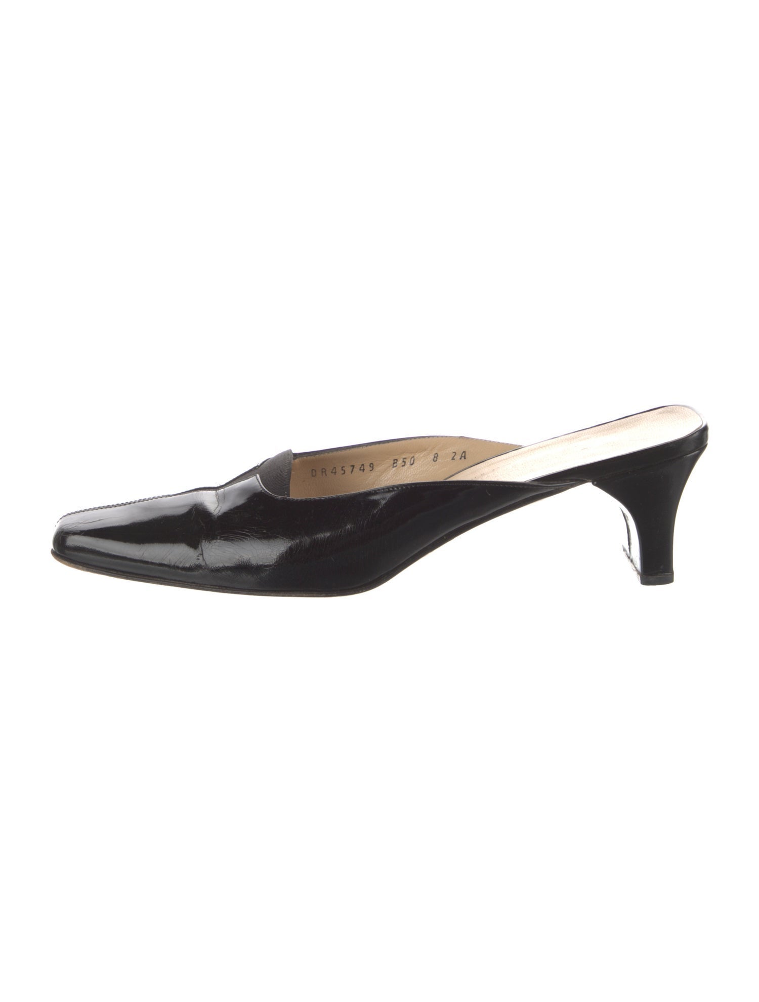 Salvatore Ferragamo Patent Leather Mules