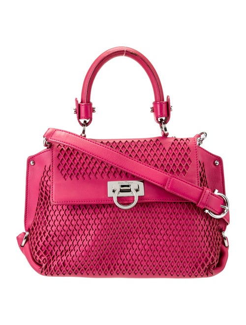 Salvatore Ferragamo Leather Top Handle Bag