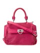 Salvatore Ferragamo Leather Top Handle Bag