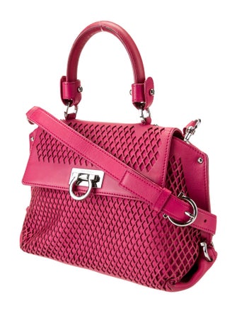 Salvatore Ferragamo Leather Top Handle Bag