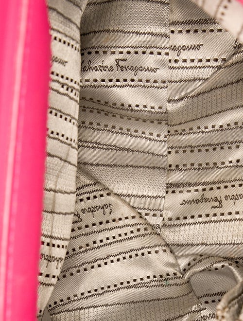 Salvatore Ferragamo Leather Top Handle Bag