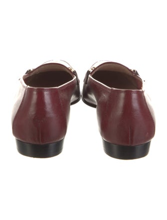 Salvatore Ferragamo Cookie Embossed Leather Loafers