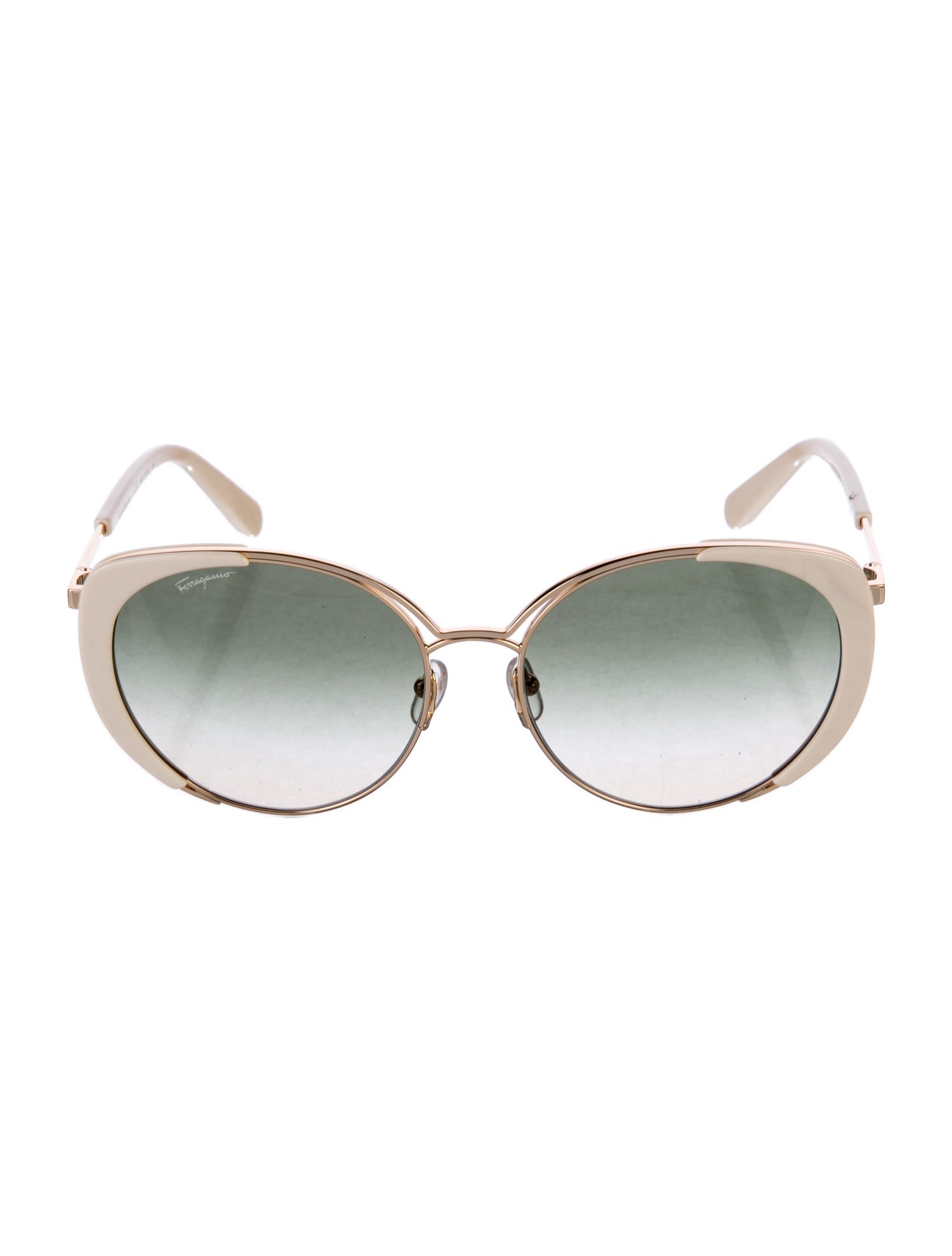 Salvatore Ferragamo Oversize Gradient Sunglasses