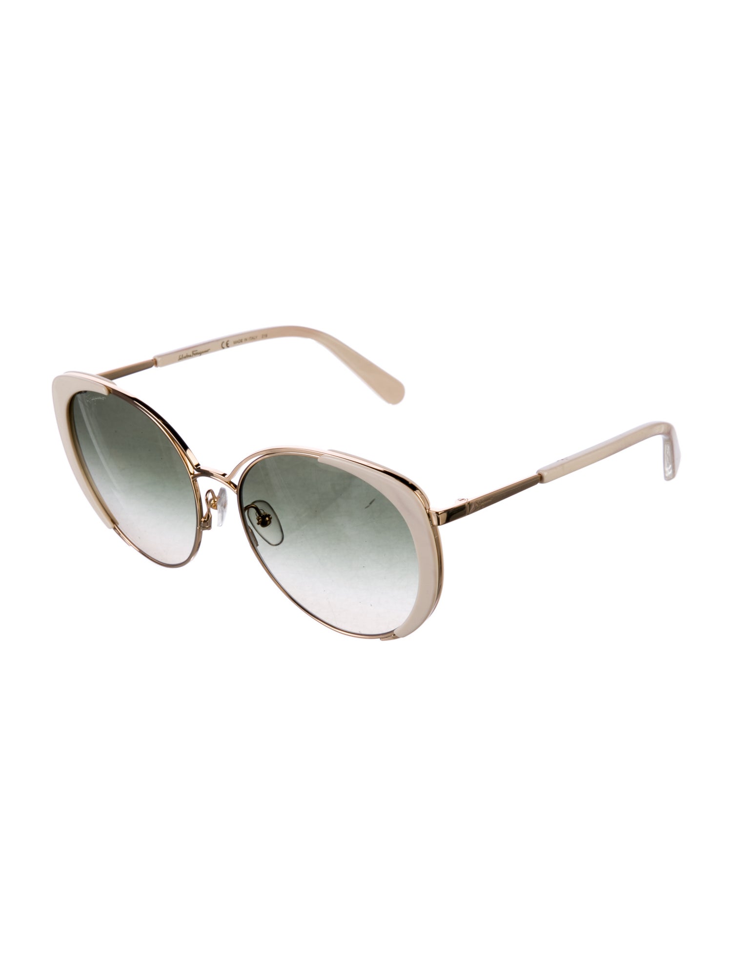 Salvatore Ferragamo Oversize Gradient Sunglasses