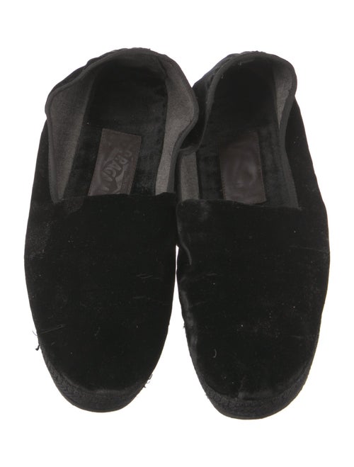 Salvatore Ferragamo Velvet Espadrilles
