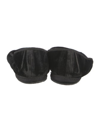 Salvatore Ferragamo Velvet Espadrilles