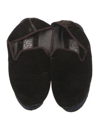 Salvatore Ferragamo Velvet Espadrilles