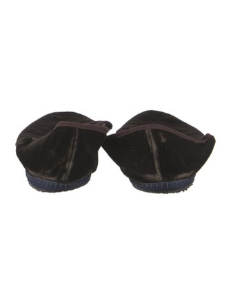 Salvatore Ferragamo Velvet Espadrilles