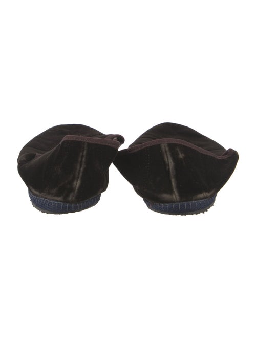 Salvatore Ferragamo Velvet Espadrilles