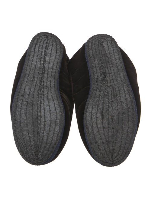 Salvatore Ferragamo Velvet Espadrilles