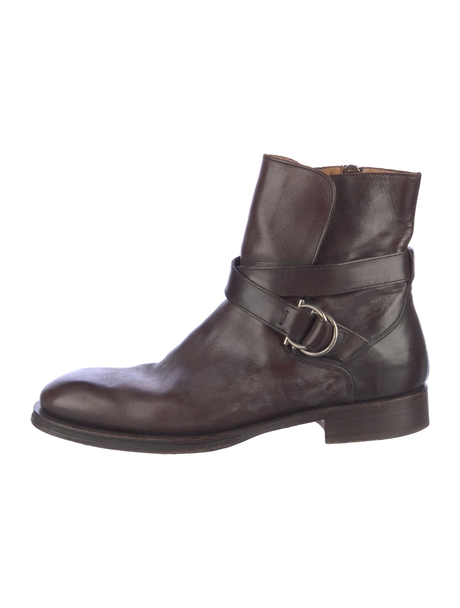 Salvatore Ferragamo Leather Boots