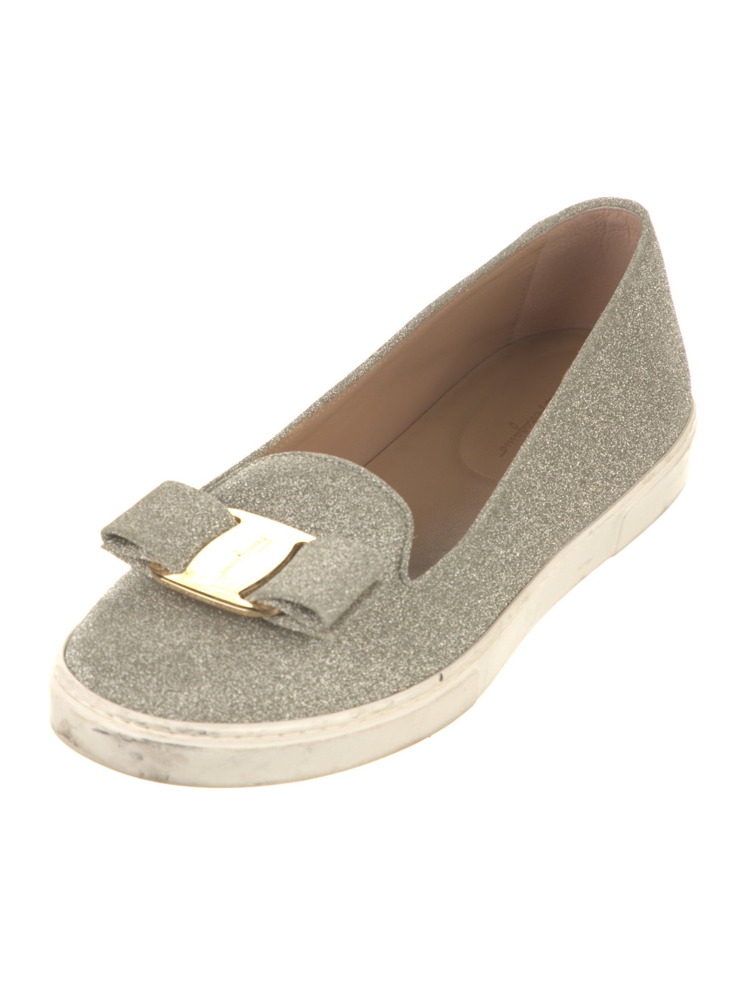Salvatore Ferragamo Glitter Sneakers