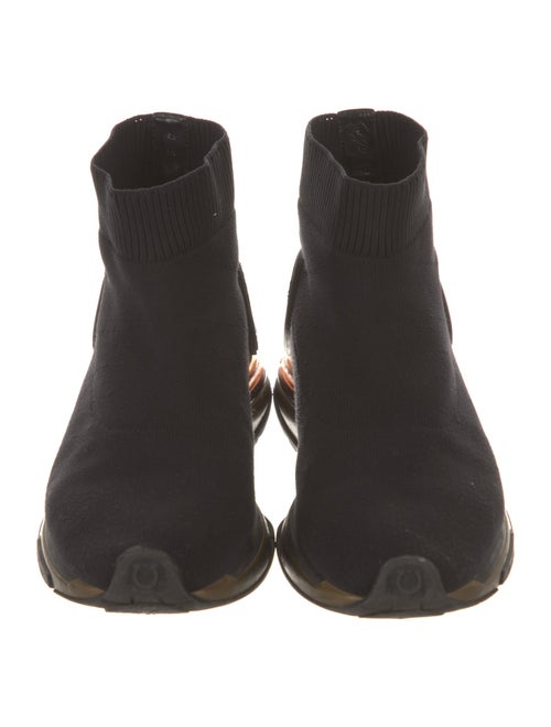 Salvatore Ferragamo Gancini Logo Sock Sneakers