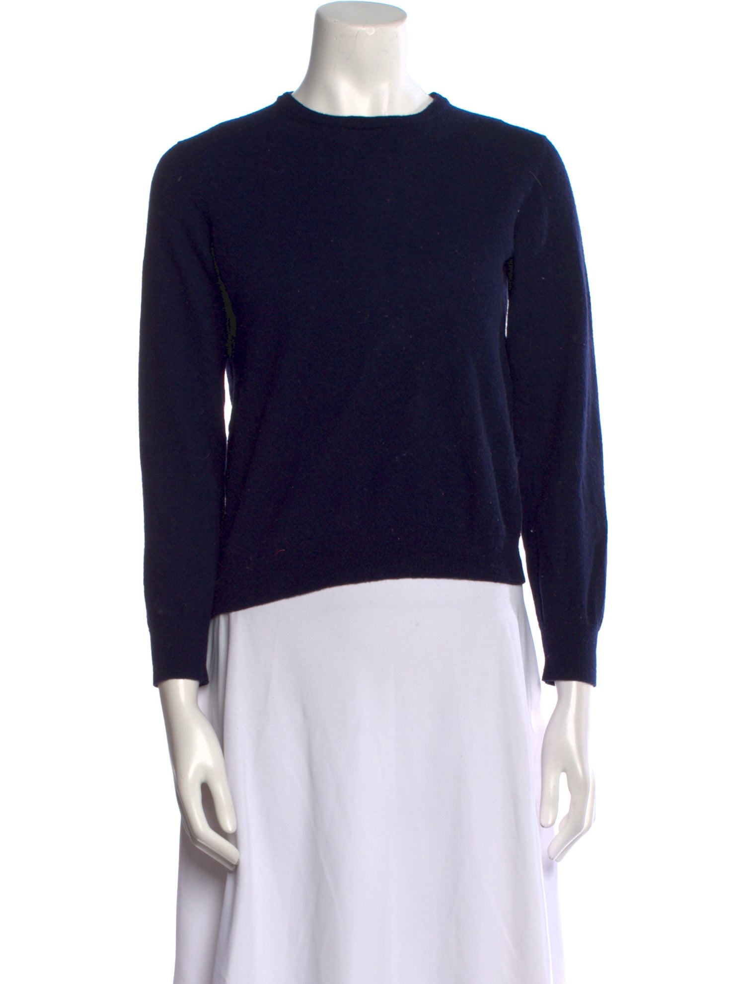 Salvatore Ferragamo Virgin Wool Crew Neck Sweater