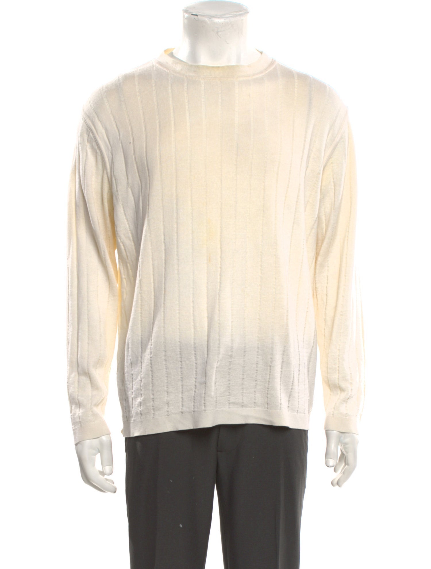Salvatore Ferragamo Wool Crew Neck Pullover