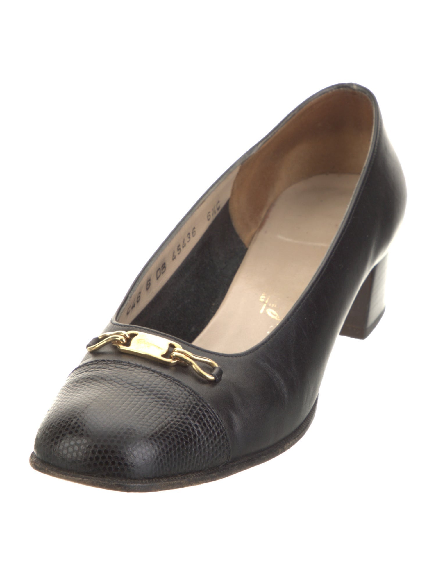 Salvatore Ferragamo Leather Flats