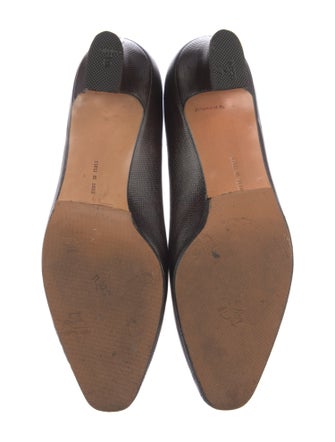 Salvatore Ferragamo Leather Flats