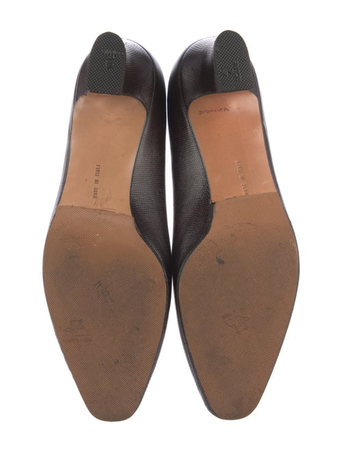 Salvatore Ferragamo Leather Flats