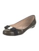 Salvatore Ferragamo Vara Bow Accent Patent Leather Ballet Flats