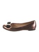 Salvatore Ferragamo Leather Flats