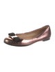 Salvatore Ferragamo Leather Flats