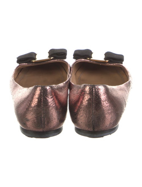 Salvatore Ferragamo Leather Flats