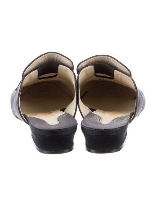 Salvatore Ferragamo Gancini Logo Mules