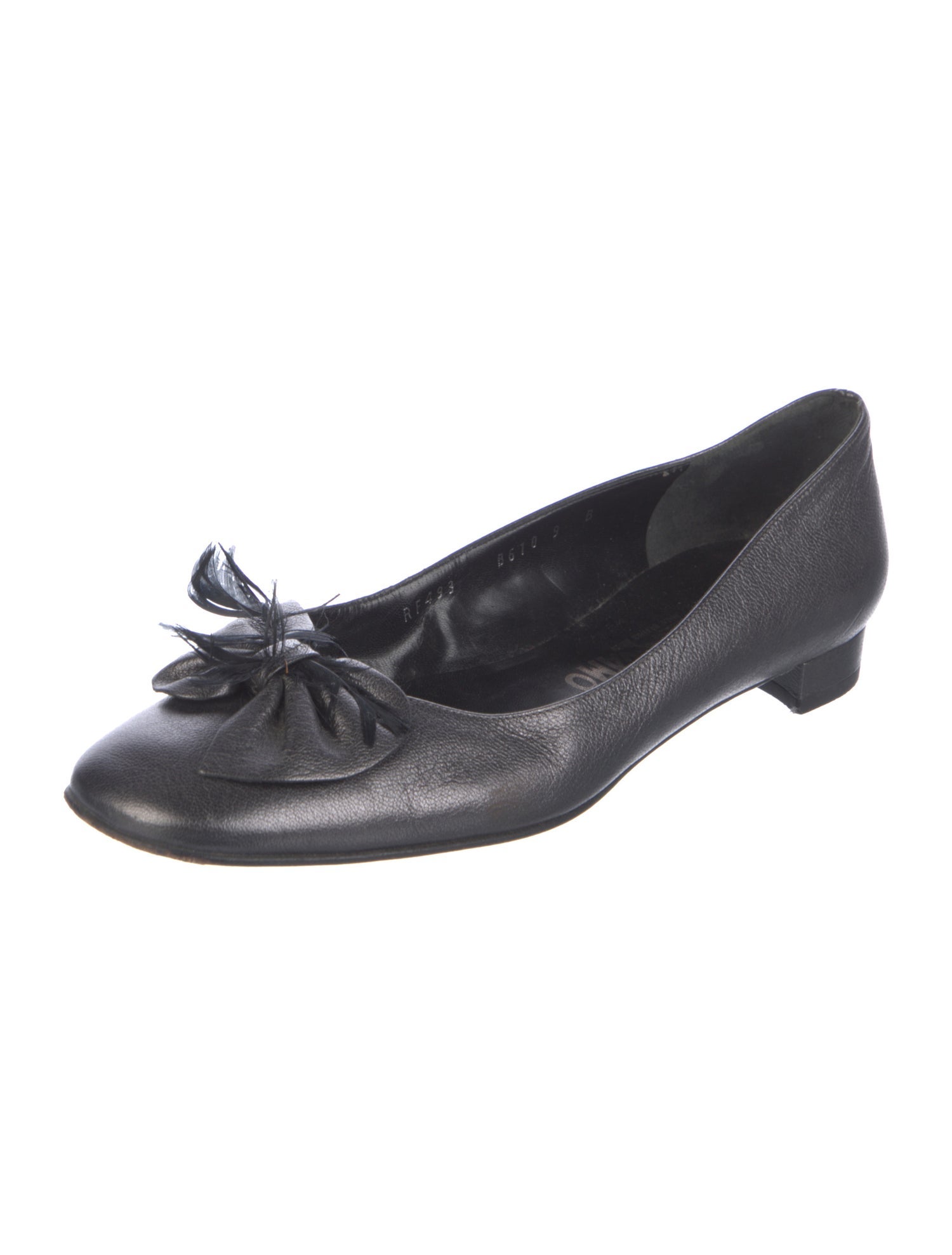 Salvatore Ferragamo Leather Flats