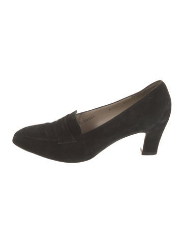 Salvatore Ferragamo Pumps Vintage Suede 6.5 AA |