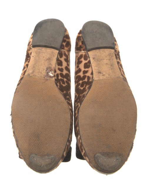 Salvatore Ferragamo Vara Bow Accent Ponyhair Flats