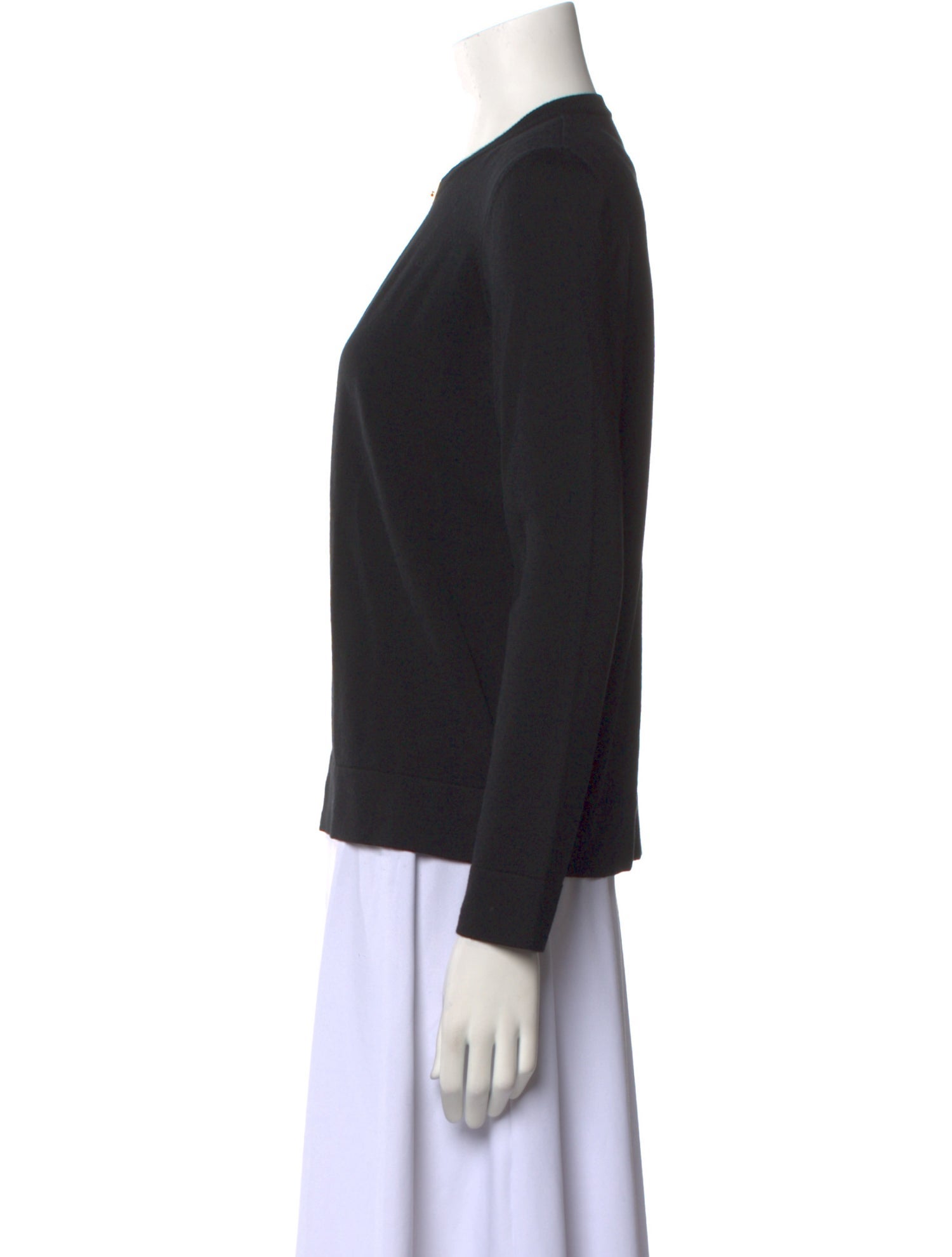 Salvatore Ferragamo Virgin Wool Crew Neck Sweater