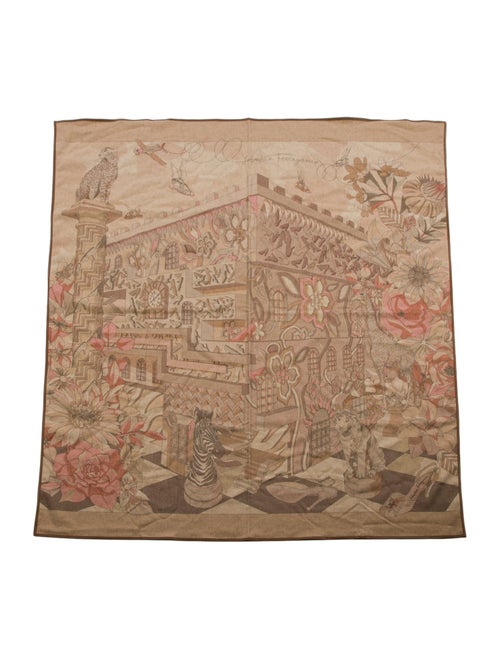 Salvatore Ferragamo Cashmere-Blend Throw Blanket