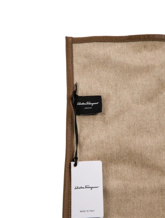 Salvatore Ferragamo Cashmere-Blend Throw Blanket