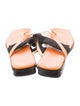 Salvatore Ferragamo Leather Slides