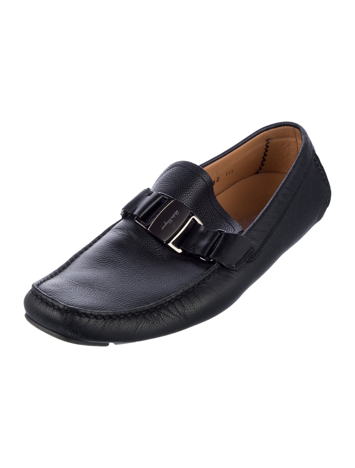 Salvatore Ferragamo Leather Drivers