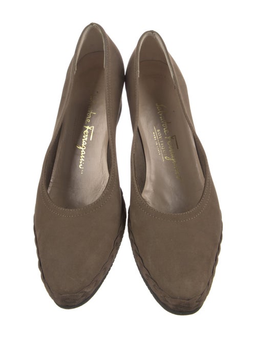 Salvatore Ferragamo Suede Flats