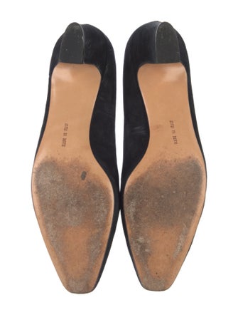 Salvatore Ferragamo Suede Pumps