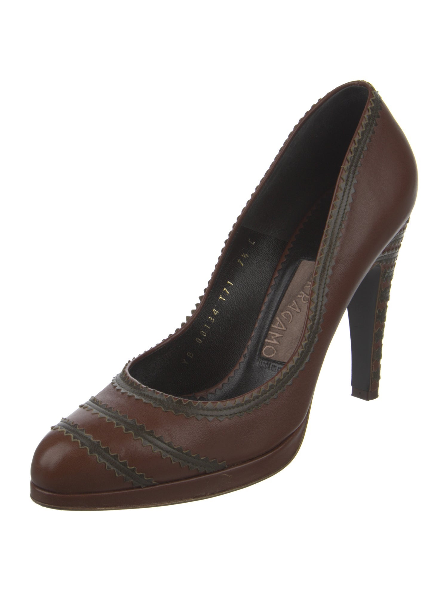 Salvatore Ferragamo Leather Pumps