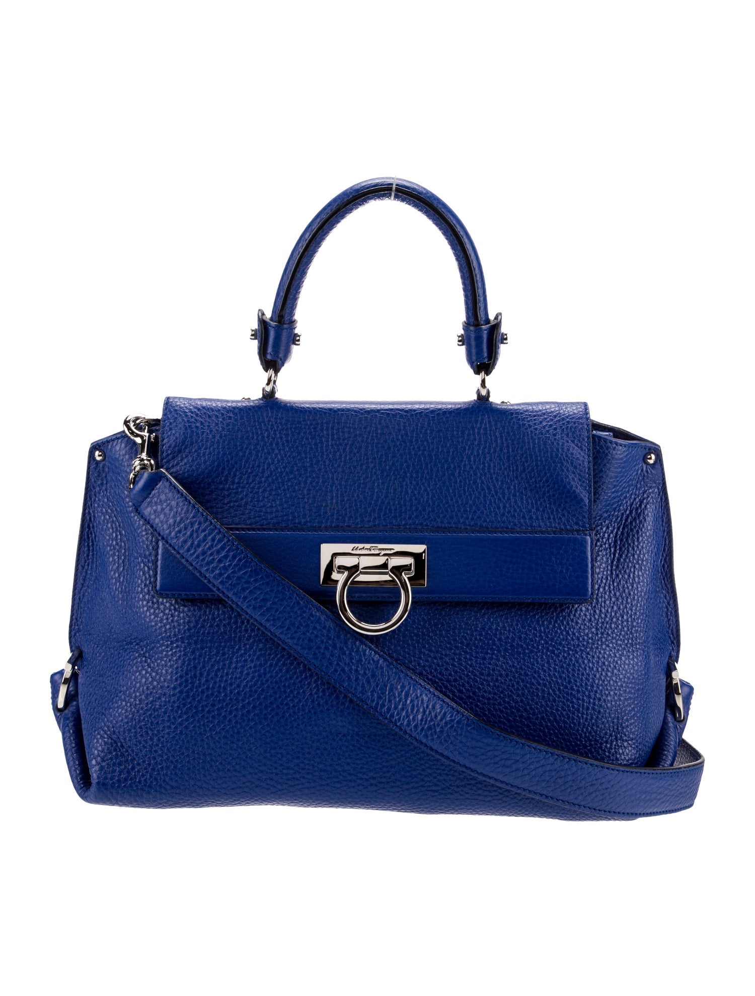 Salvatore Ferragamo Gancio Top Handle Bag