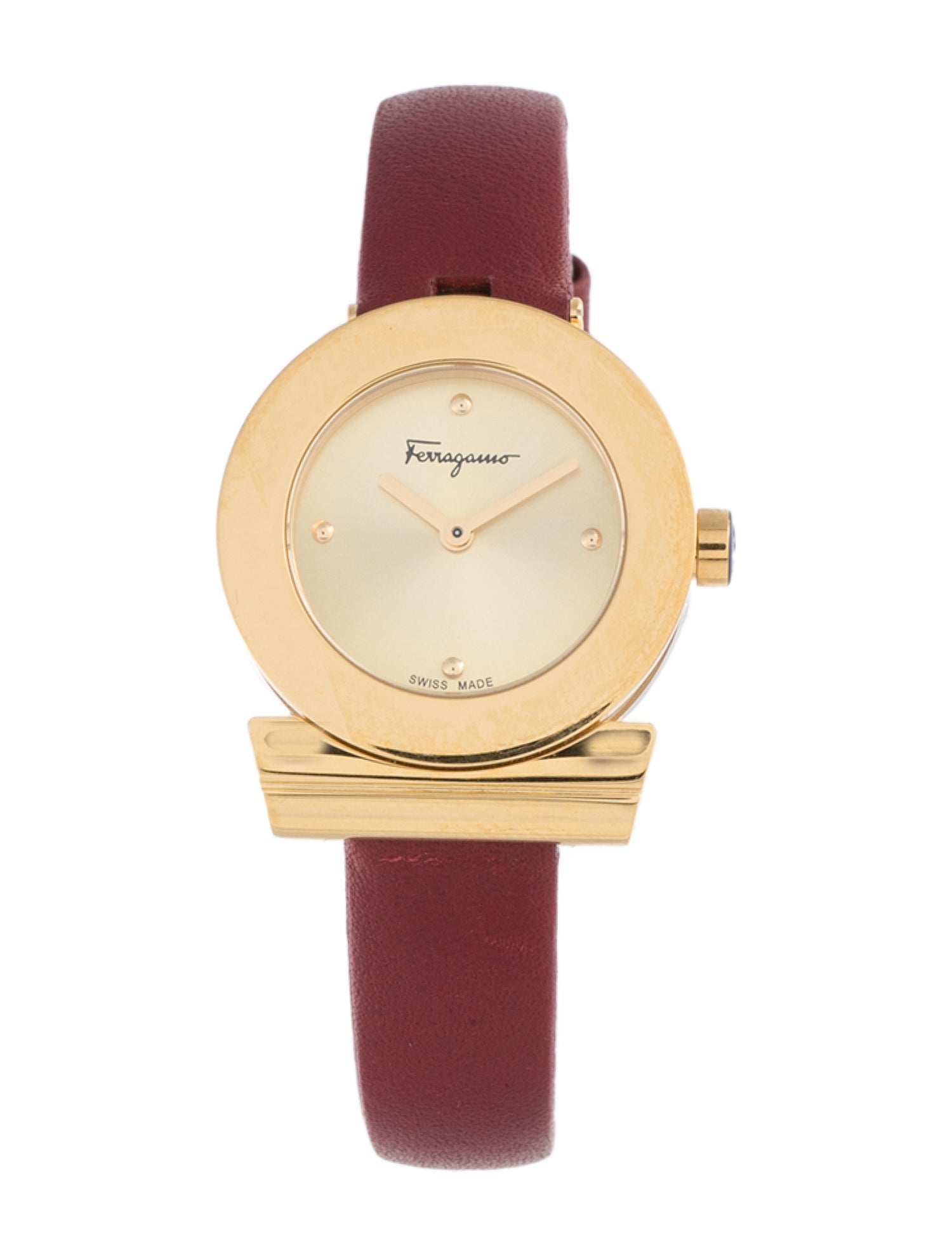 Salvatore Ferragamo Gancino Watch w/ Tags
