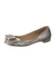 Salvatore Ferragamo Sequins Bow Accents Flats