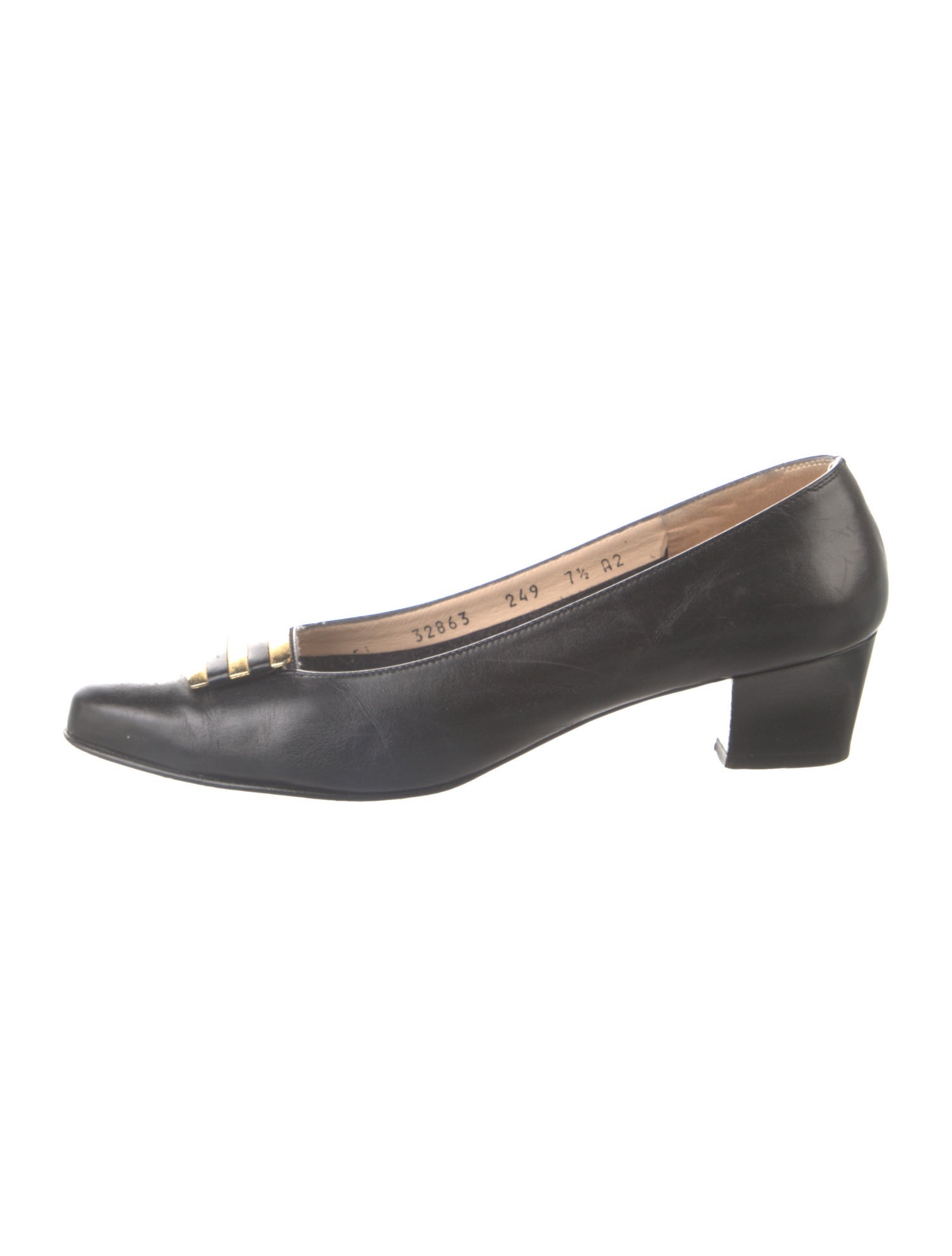 Salvatore Ferragamo Leather Pumps